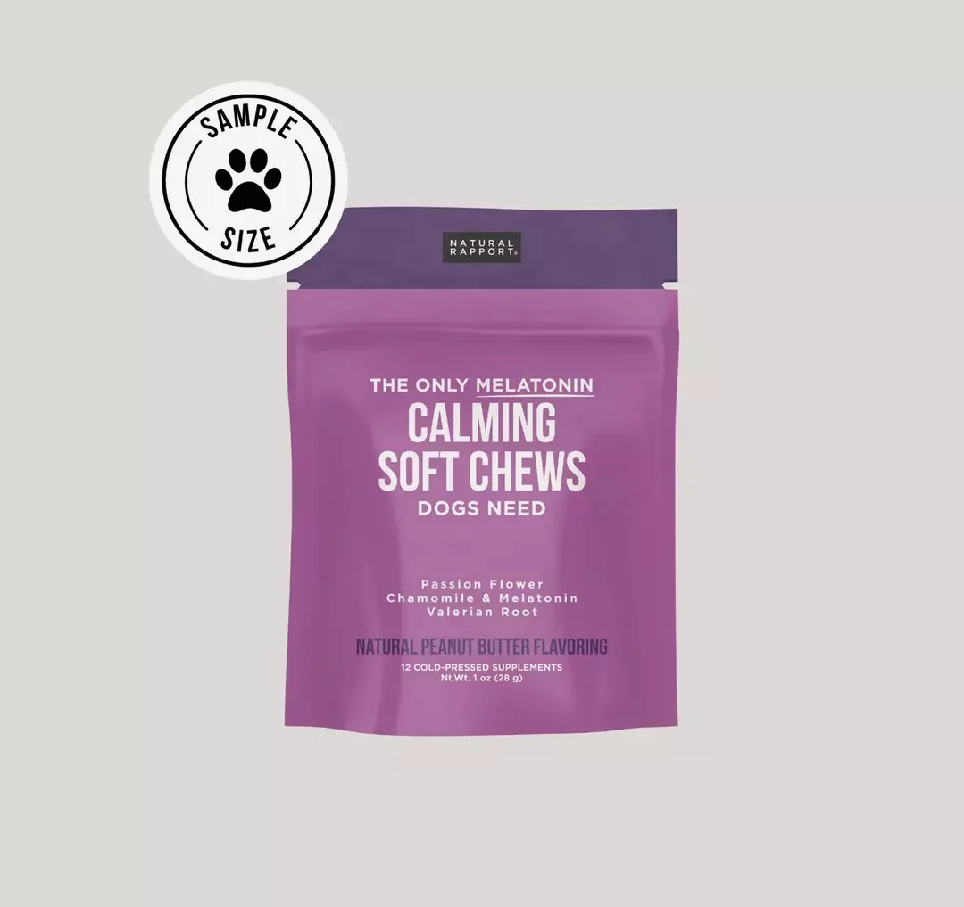 Natural Rapport calming dog chews thumbnail