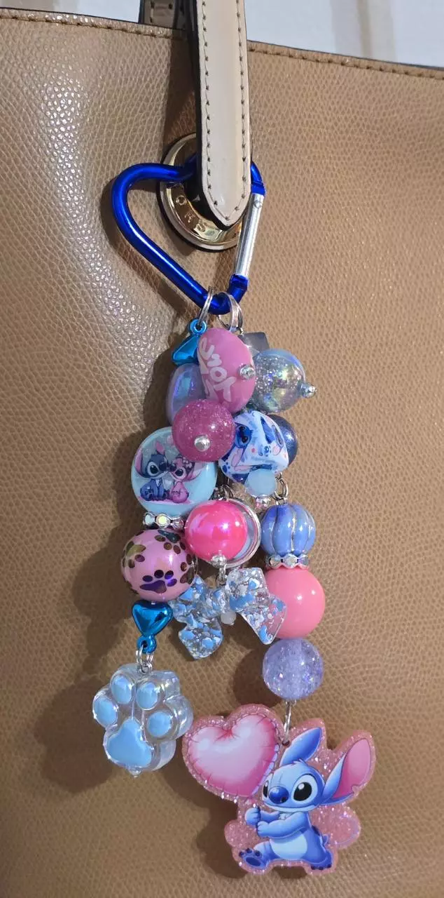 HANDMADE Stitch Bag Charm thumbnail
