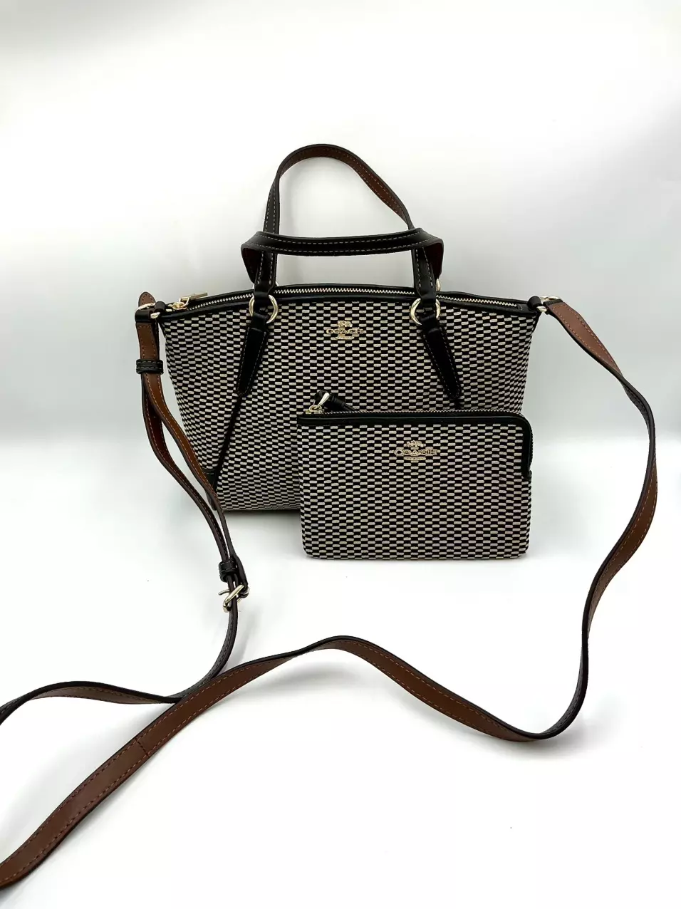 Coach Small Kelsey Satchel and Wristlet thumbnail