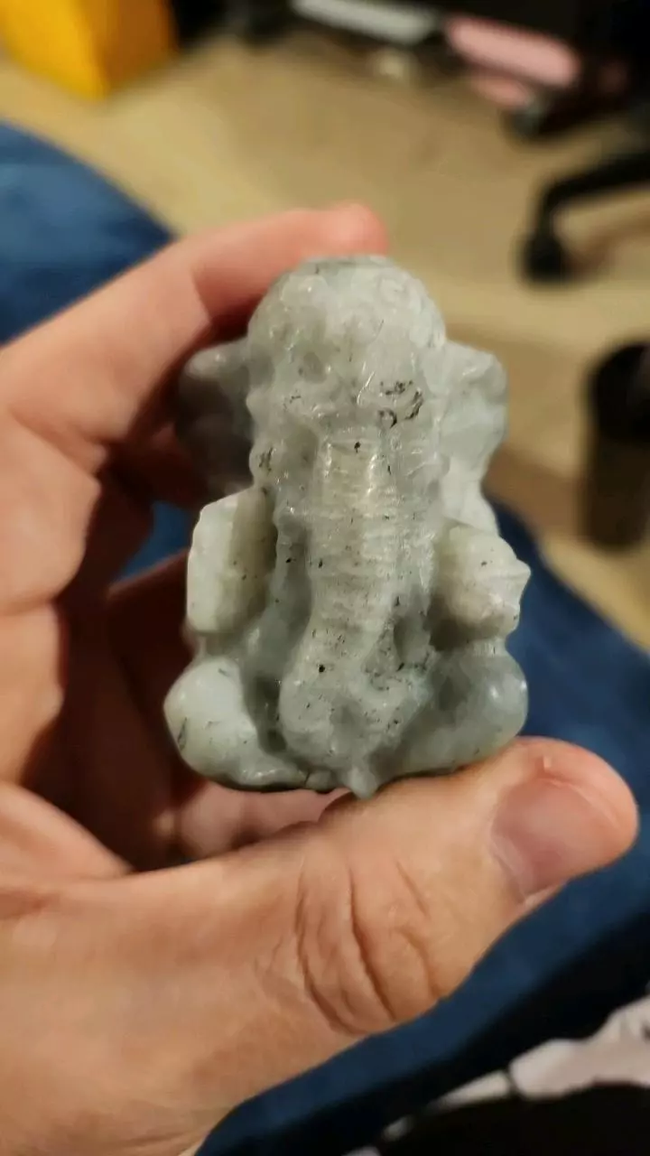 Labradorite ganesha was $25 thumbnail