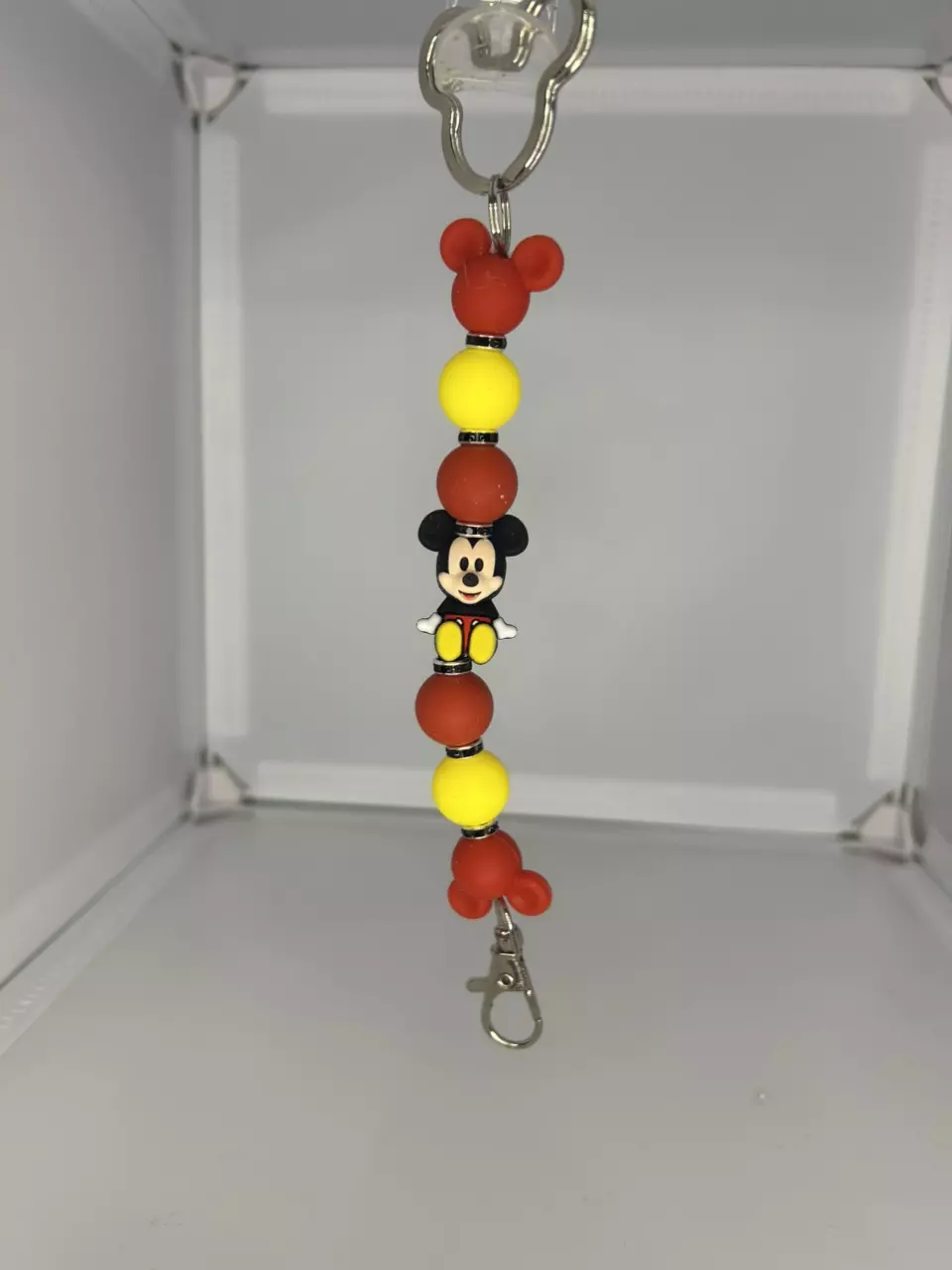 Mickey Inspired Beaded Ears clip thumbnail
