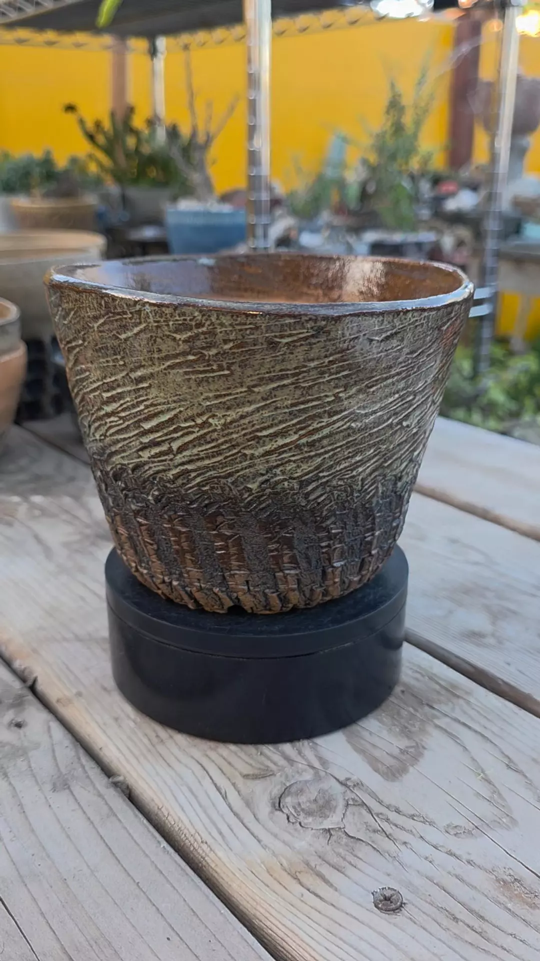 Handbuilt ceramic pot thumbnail