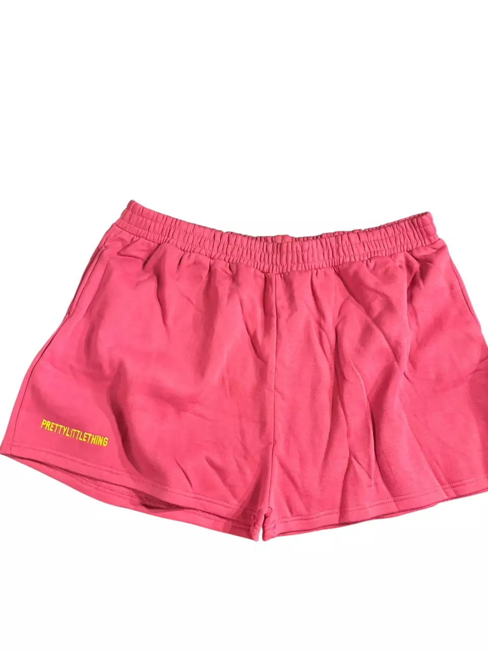 PrettyLittleThing Plus XXXL Pink Lounge Sleep Shorts Elastic Waist NWT thumbnail