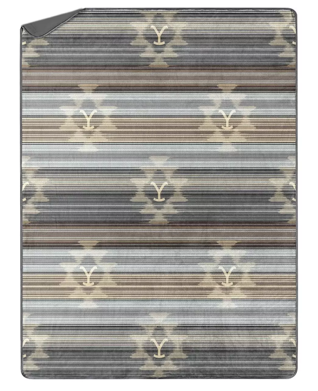 NORTHWEST Yellowstone Silk Touch Sherpa Throw Blanket, 60" x 80", Western Ombre thumbnail