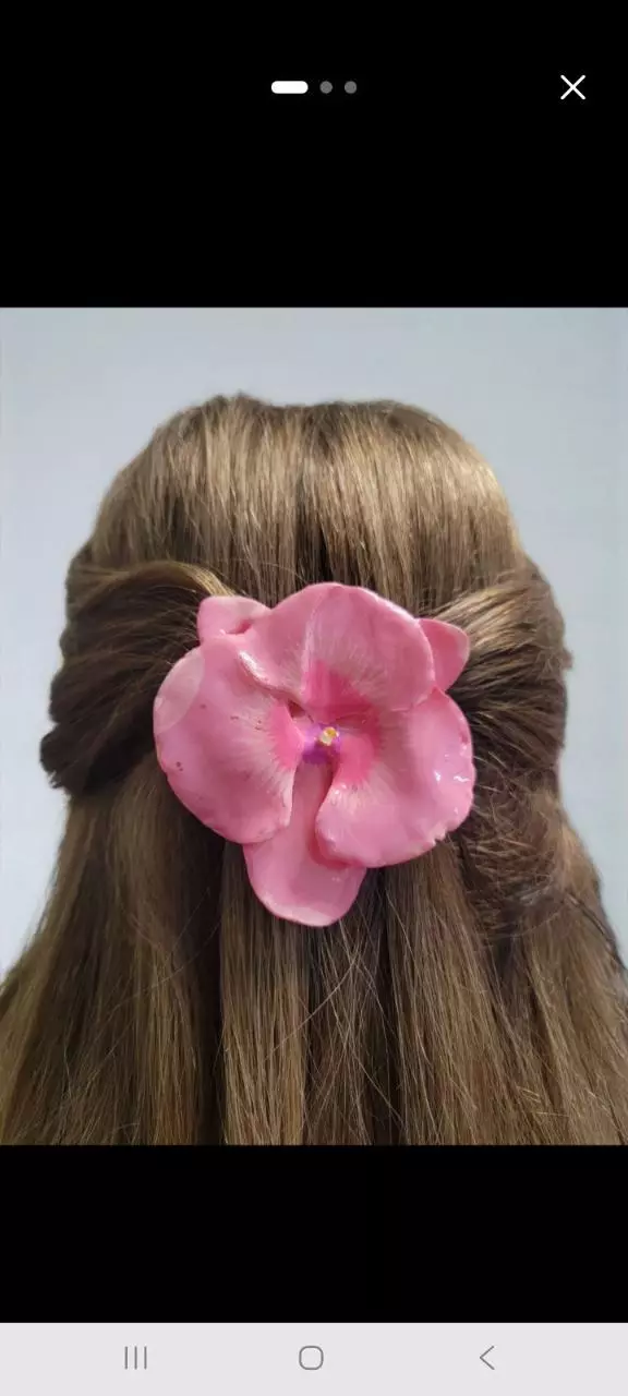 382 Orchid Blush Hairclip thumbnail