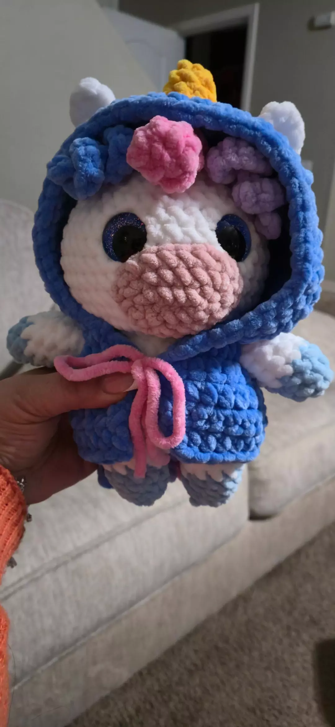 Unicorn with Hoodie thumbnail