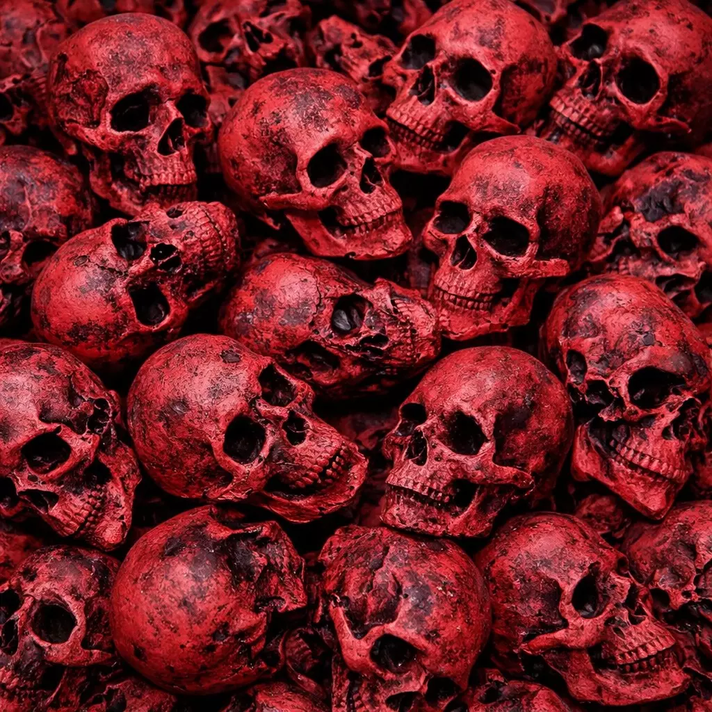 Staging Skulls - 5 (Red) thumbnail