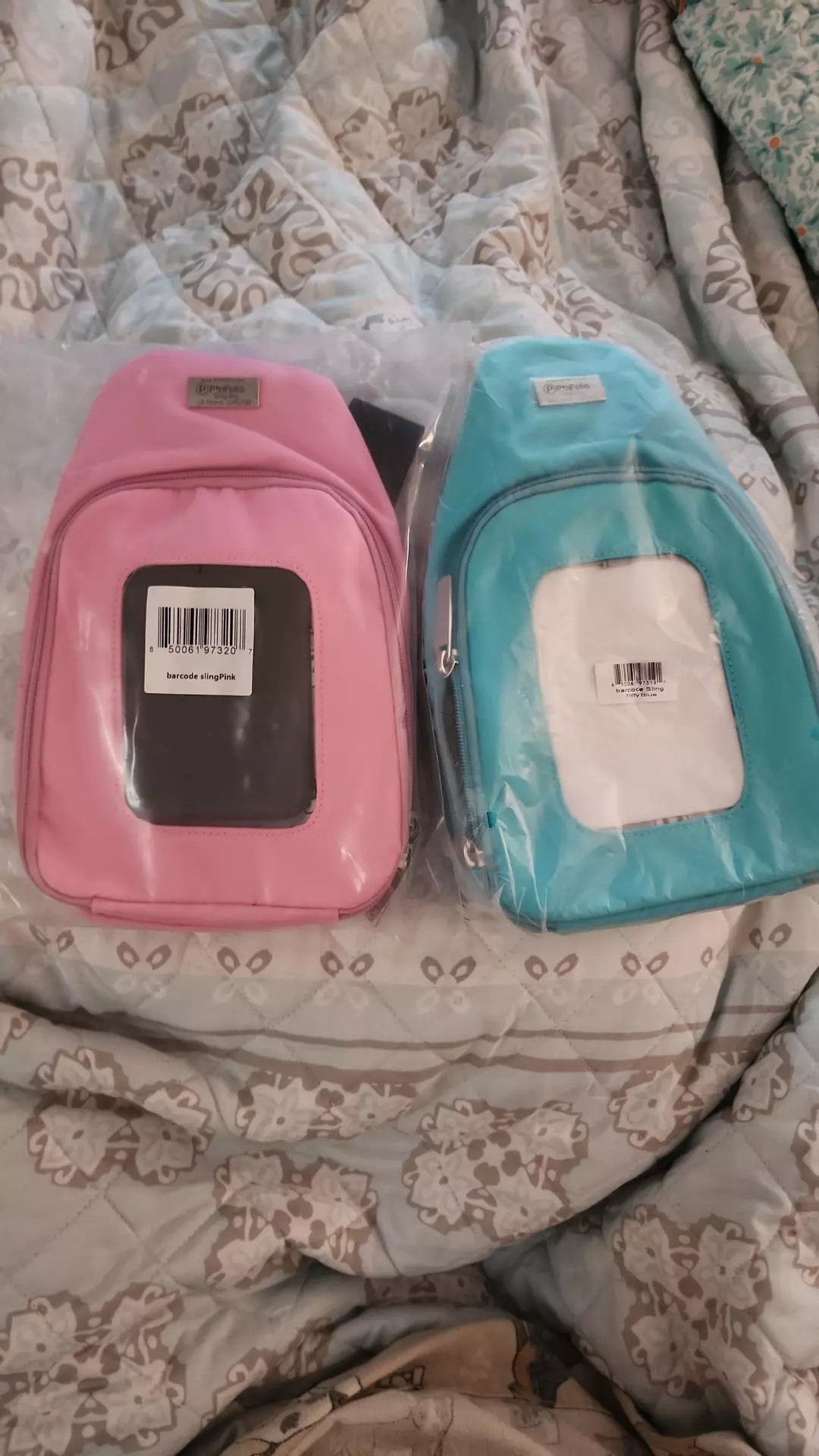 Pinfolio Sling Bag- pink thumbnail