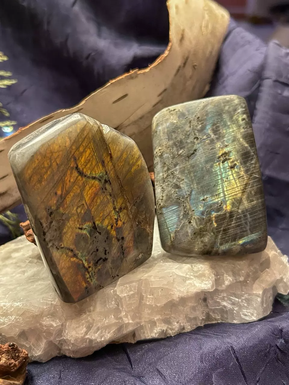 [Imperfect] Labradorite Bundle #2 - set of two, was $34 thumbnail