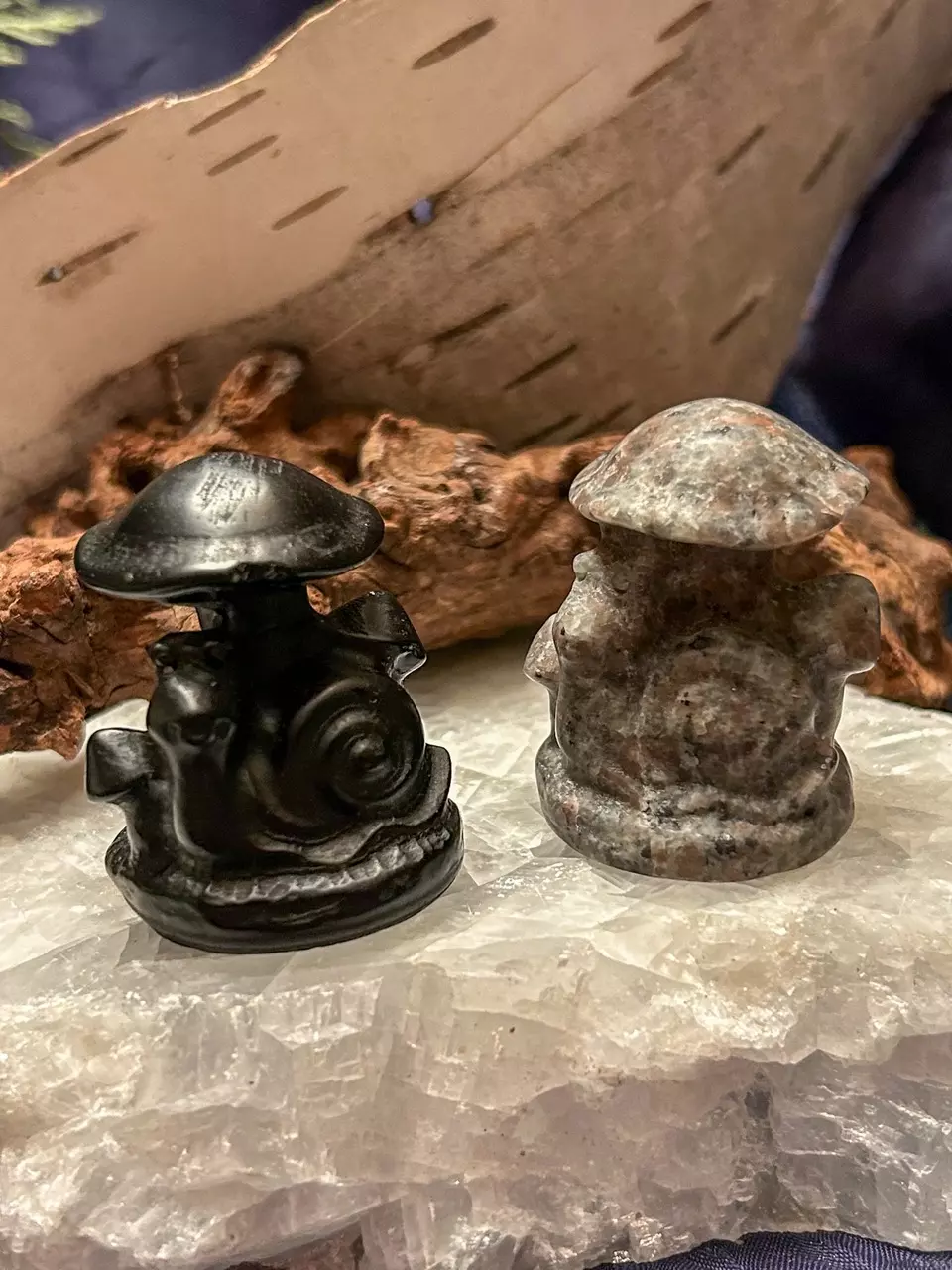 [Imperfect] Snail Under Mushroom Bundle - set of two, was $20 thumbnail