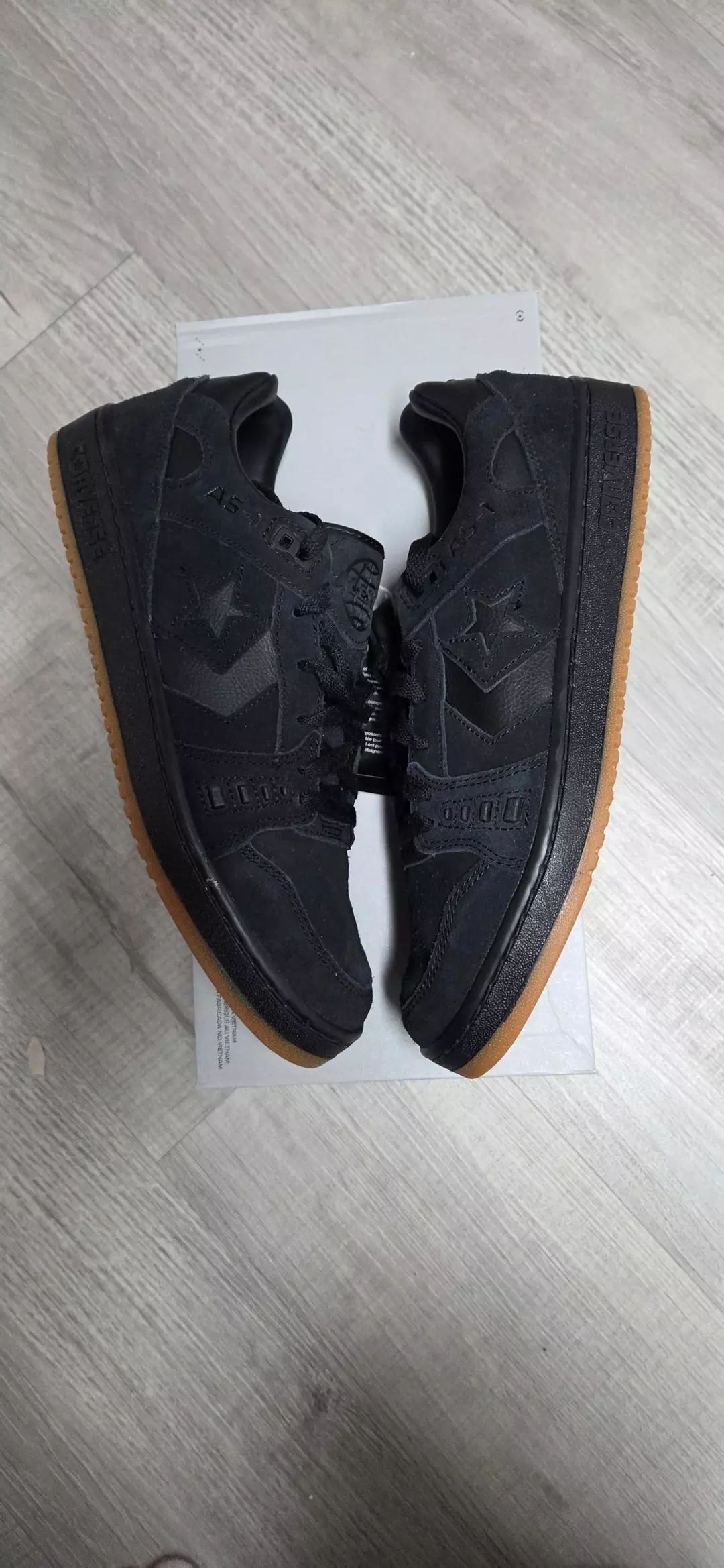 Converse Black Gum Sz 10.5m thumbnail