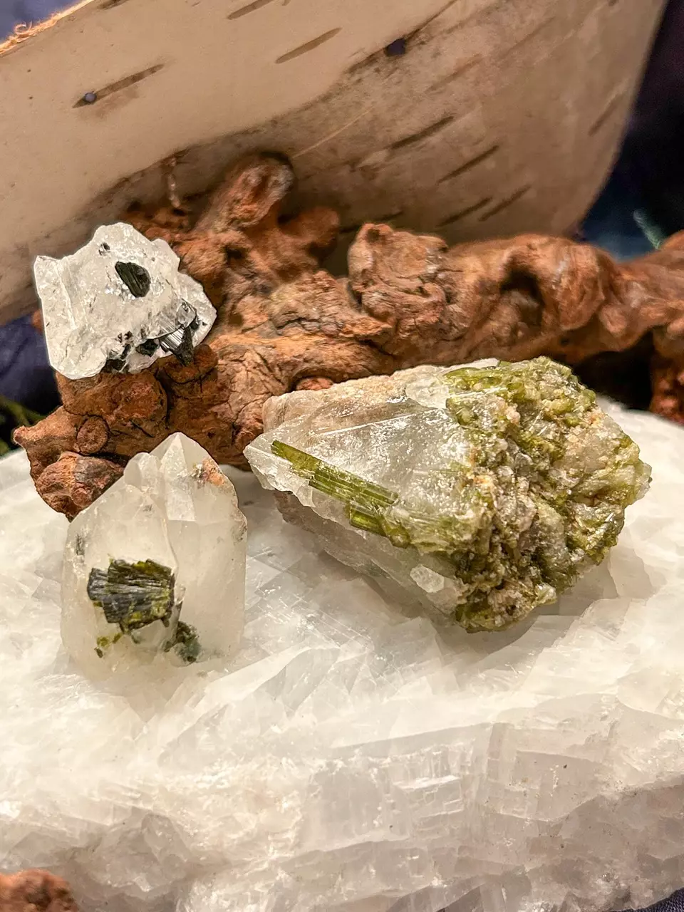 Included Quartz Specimens Bundle - set of three, was $28 thumbnail