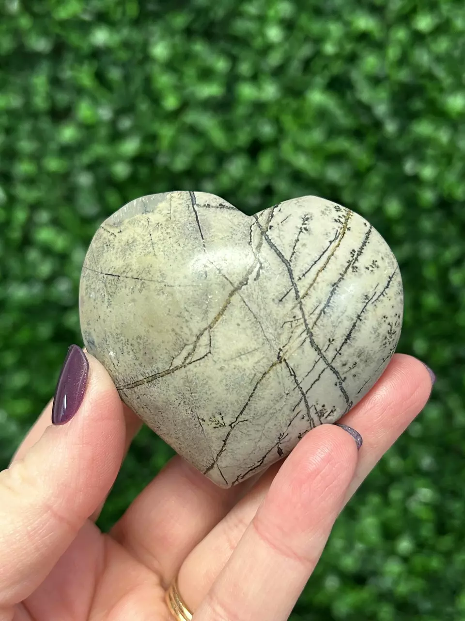 WAS $14//Picture Jasper Heart A thumbnail