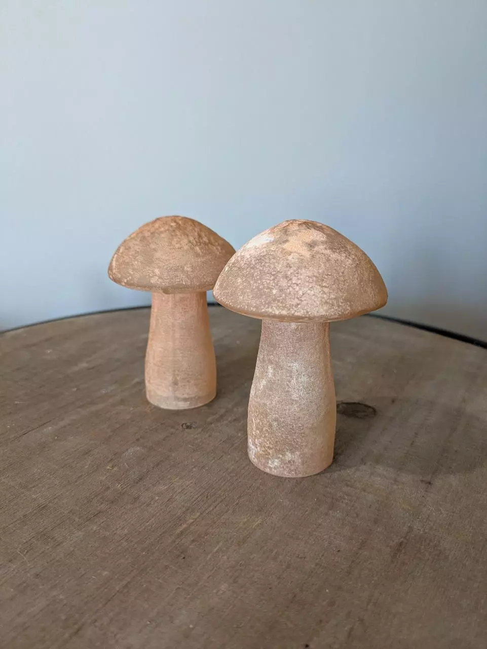 Glass Mushrooms Orange 4" thumbnail