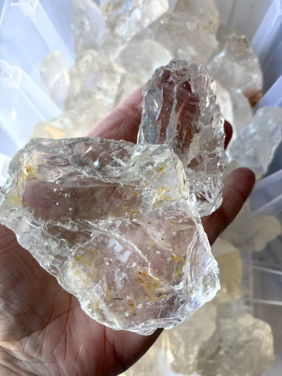Raw Extra grade clear Quartz thumbnail