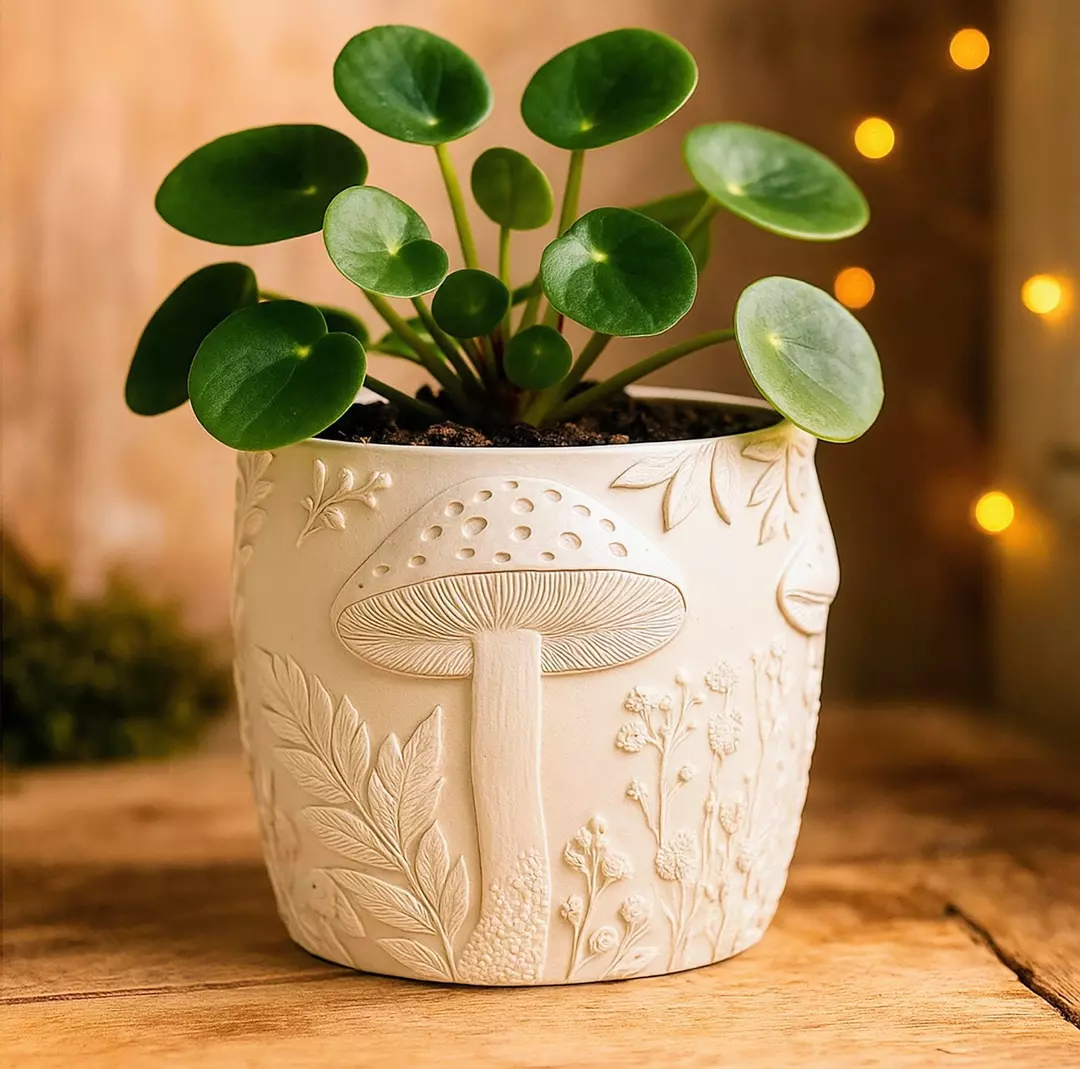 Forest Mushroom Plant Pot-4inch thumbnail