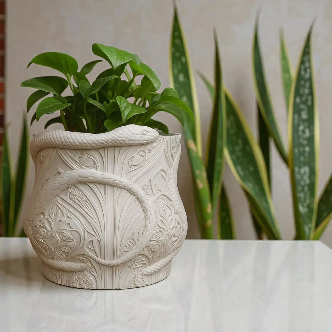 Snake Plant Pot- 4 inch thumbnail