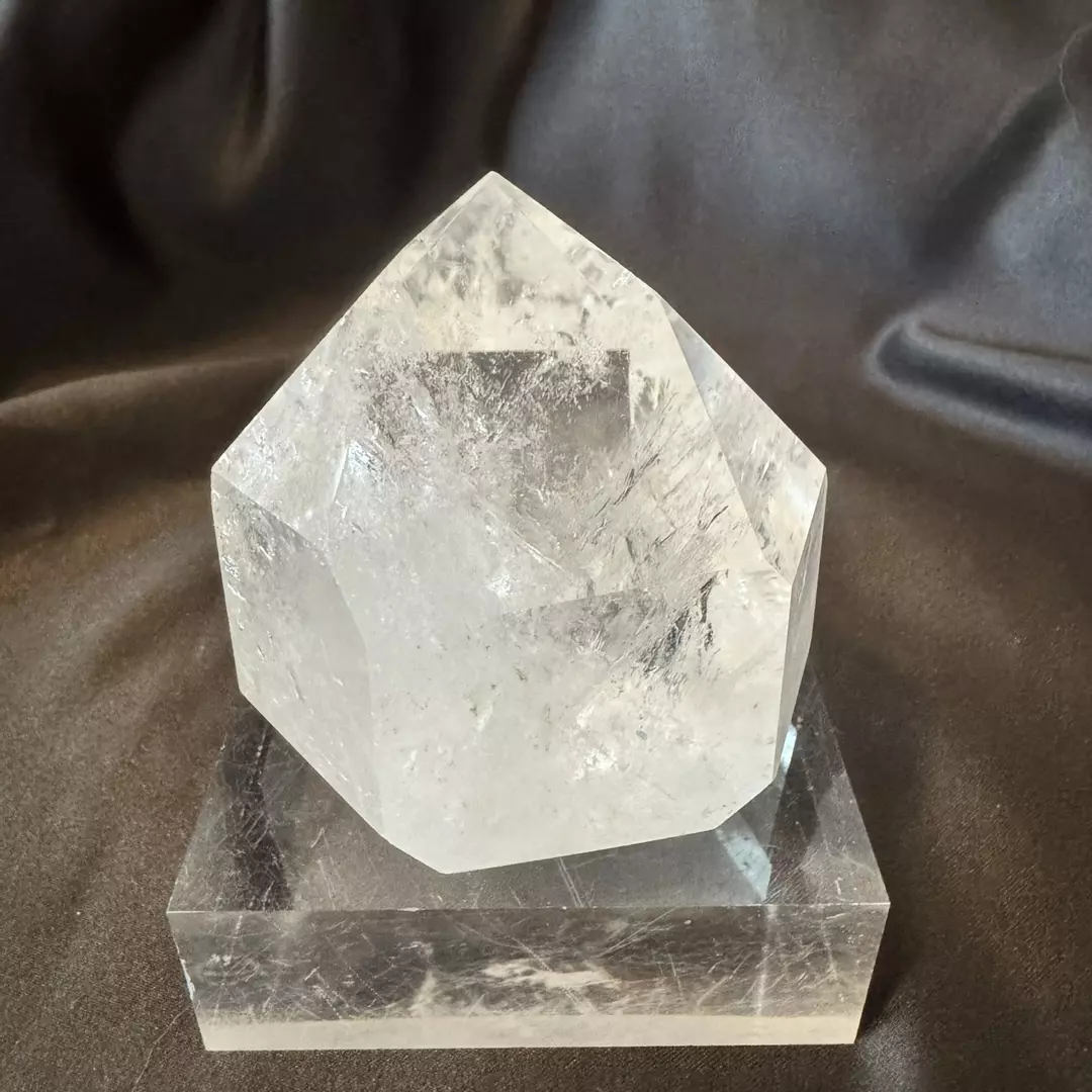 Clear Quartz Chunky Tower - C thumbnail