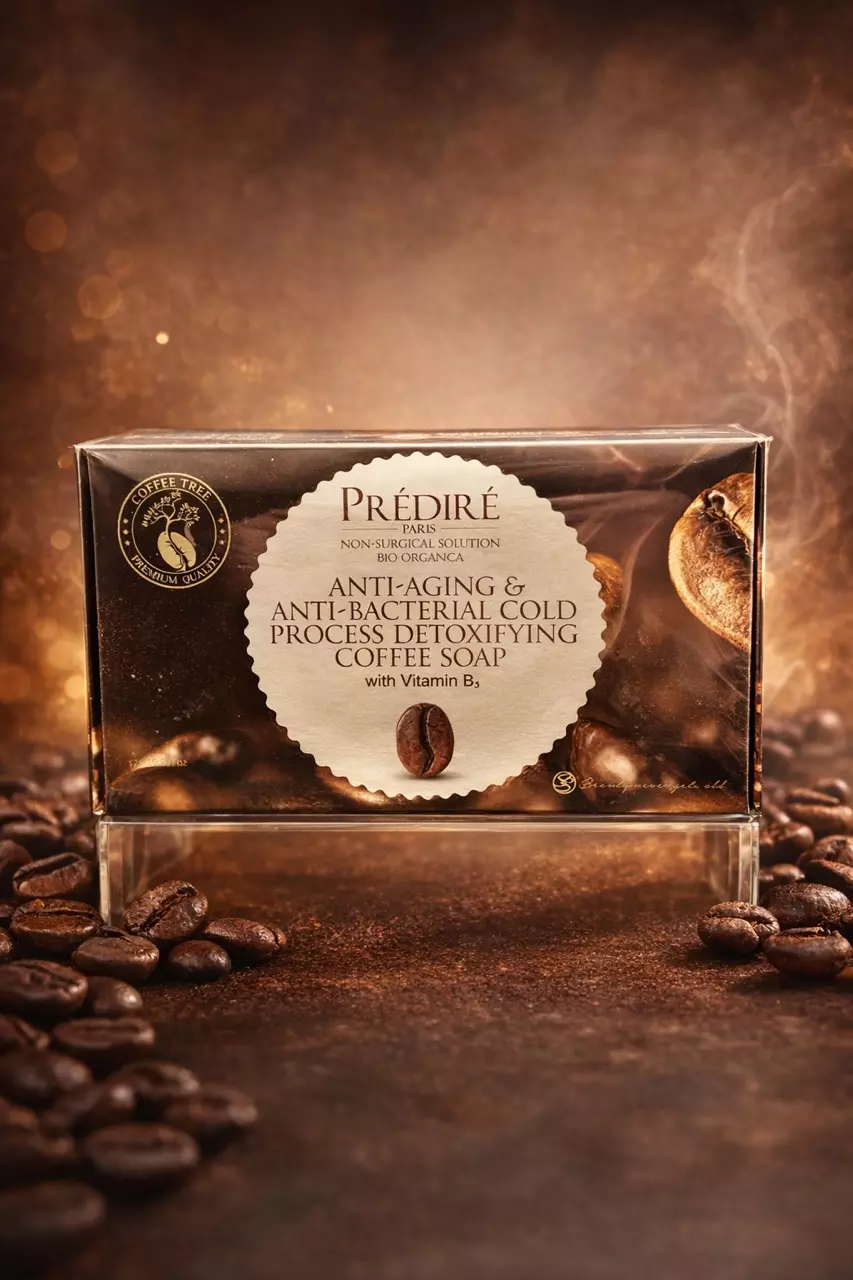 Predire Paris Anti-Aging & Anti-Bacterial Cold Process Detoxifying Coffee Soap thumbnail