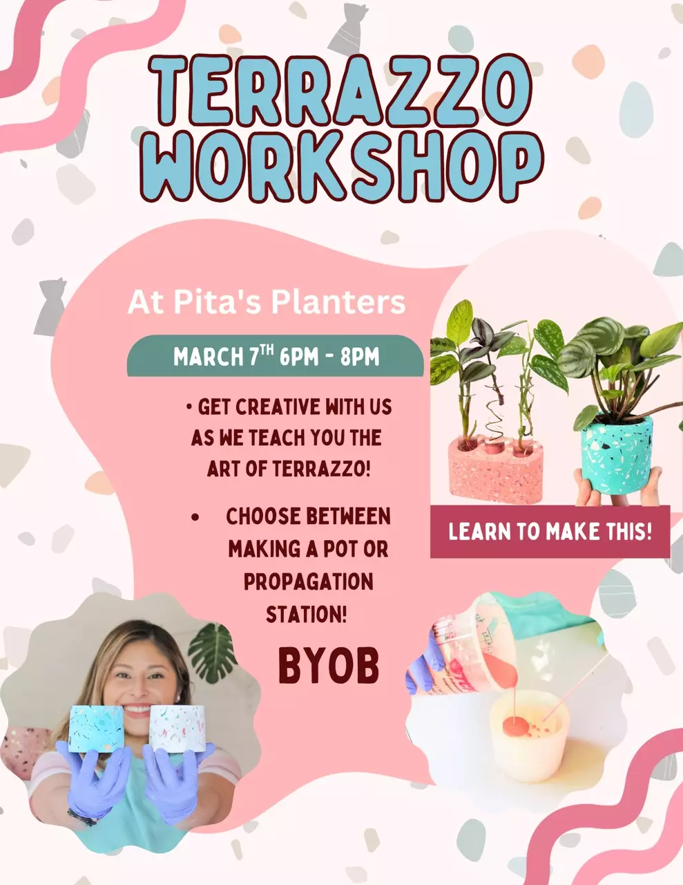 (LOCAL ONLY) In- person Terrazzo Workshop thumbnail