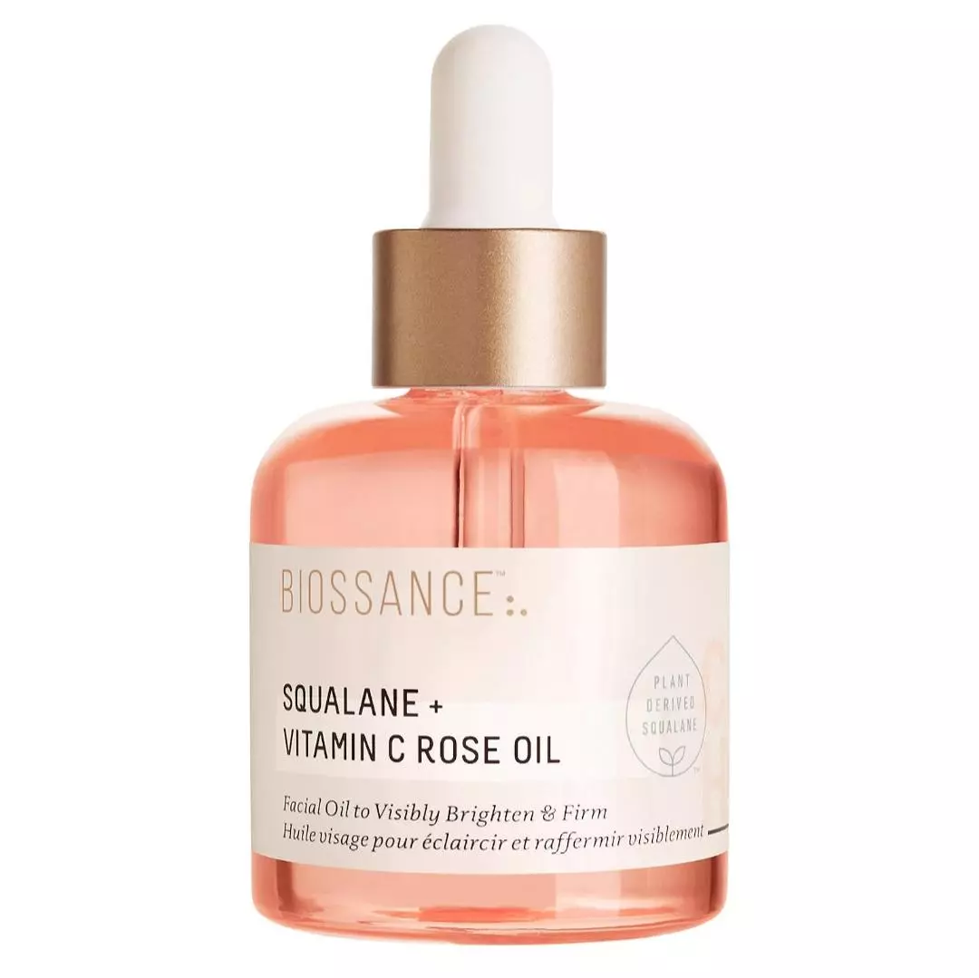 ⭐️NEW⭐️ Biossance - Vitamin C Rose Brightening & Firming Face Oil + Squalane thumbnail