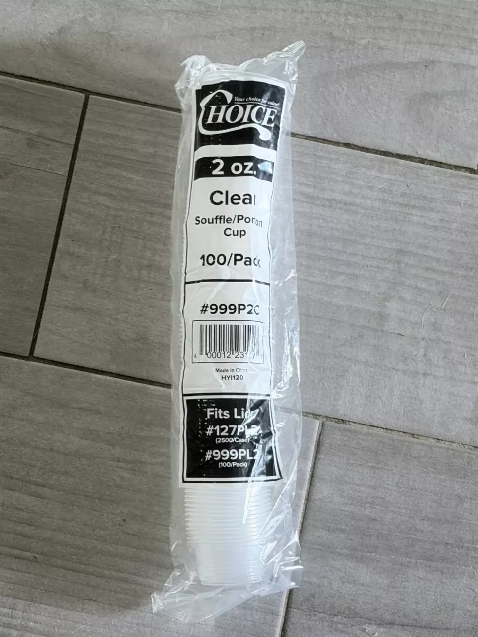 2oz clear cups 100ct thumbnail