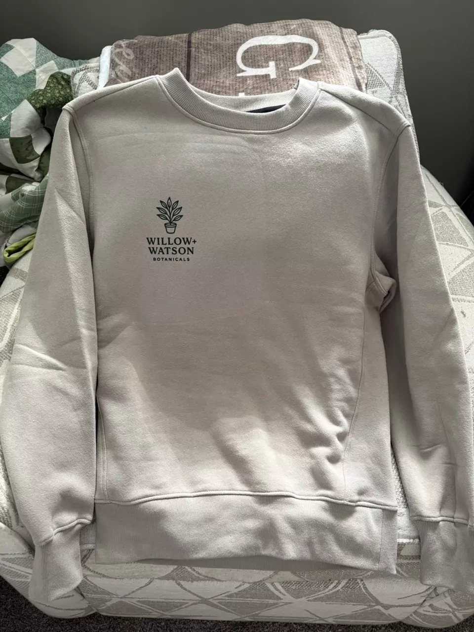 *DO NOT BUY* Custom Monstera Logo Crewneck thumbnail