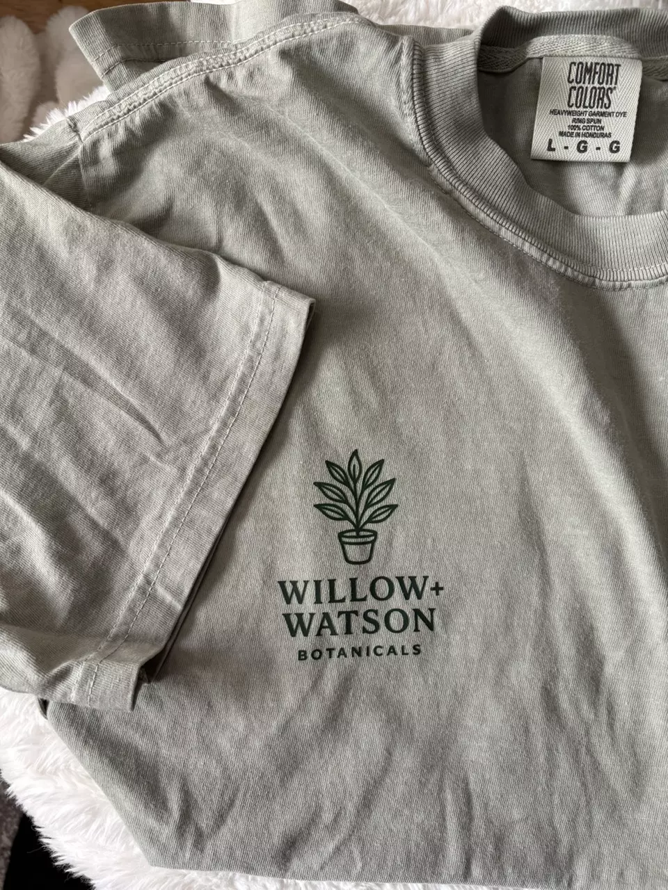 Text Logo Sandstone Large Short Sleeve T-Shirt thumbnail