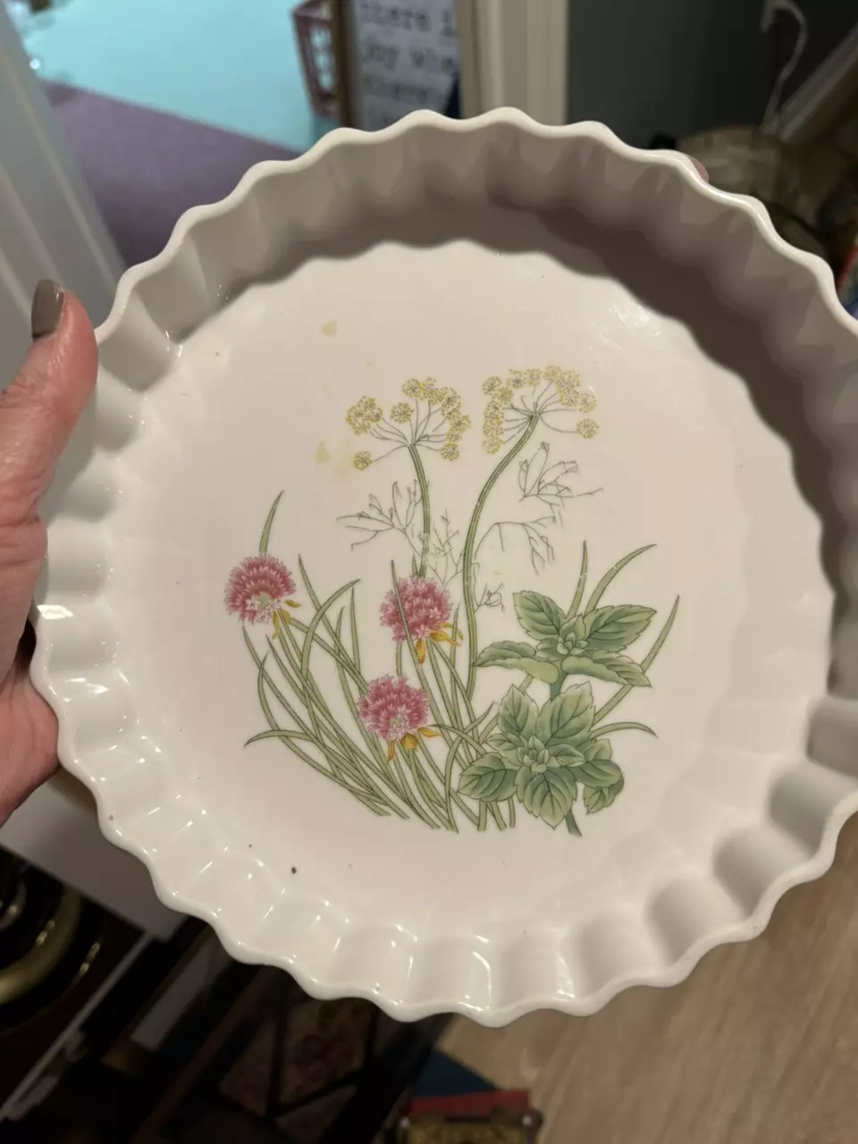 Vintage Shafford Tart Dish thumbnail