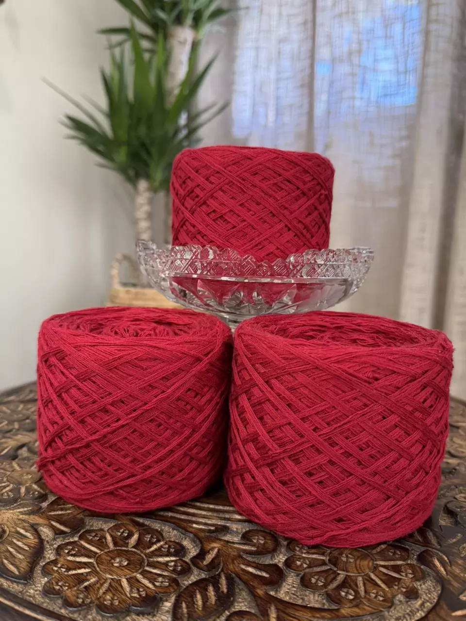 Red Cotton- 100g thumbnail