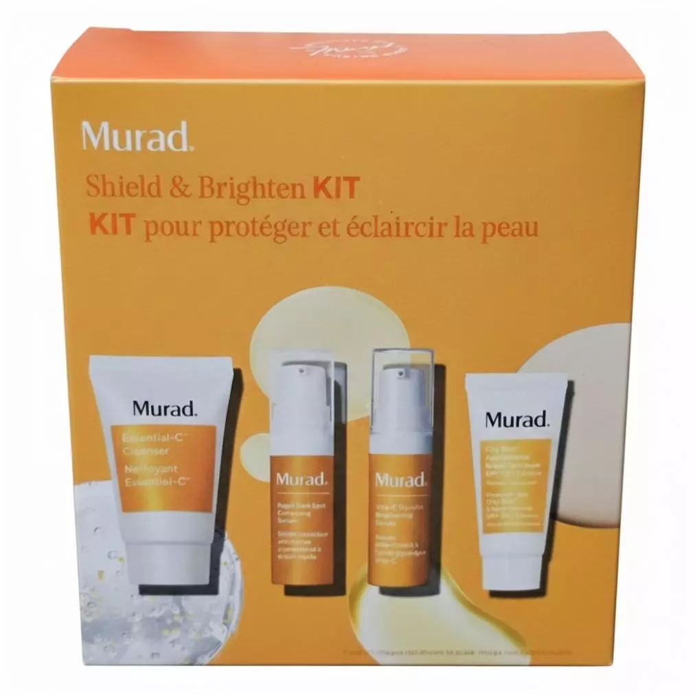 ⭐️NEW⭐️ Murad - Shield & Brighten Kit, 4-Piece Skincare Set thumbnail