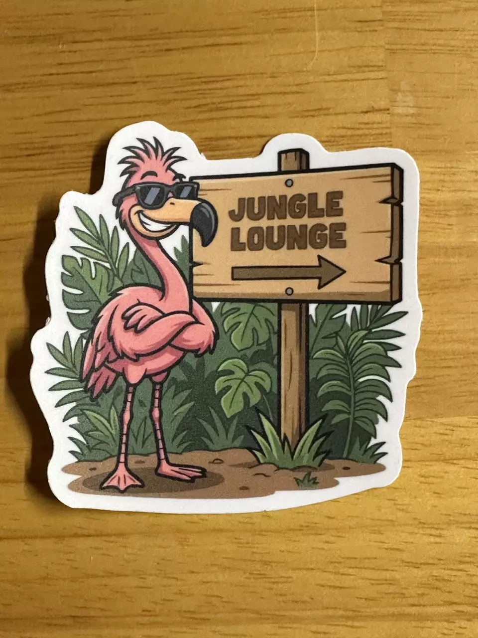 Jungle Lounge Sticker thumbnail
