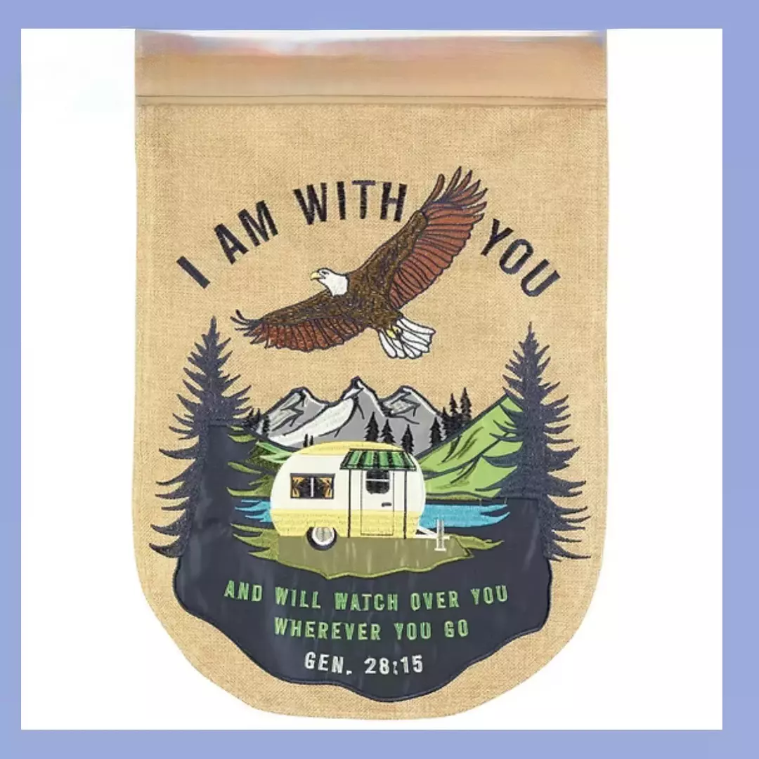 Eagle garden flag thumbnail