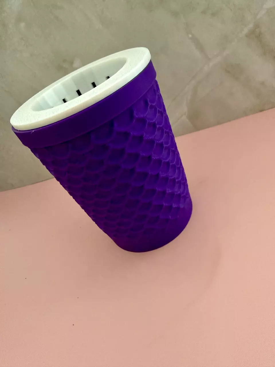 Grape Mermaid Scale Large Self Watering Cup Set (Quantity 4) thumbnail