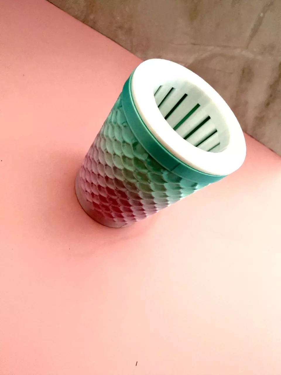 Cotton Candy Mermaid Scale Small Self Watering Cup Set (Quantity 4). thumbnail