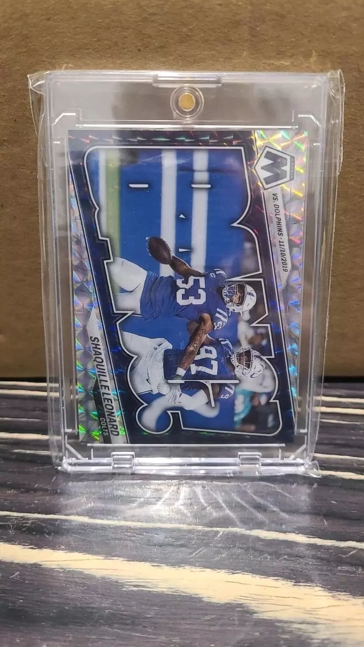 Colts BANG leonard mosaic football card thumbnail