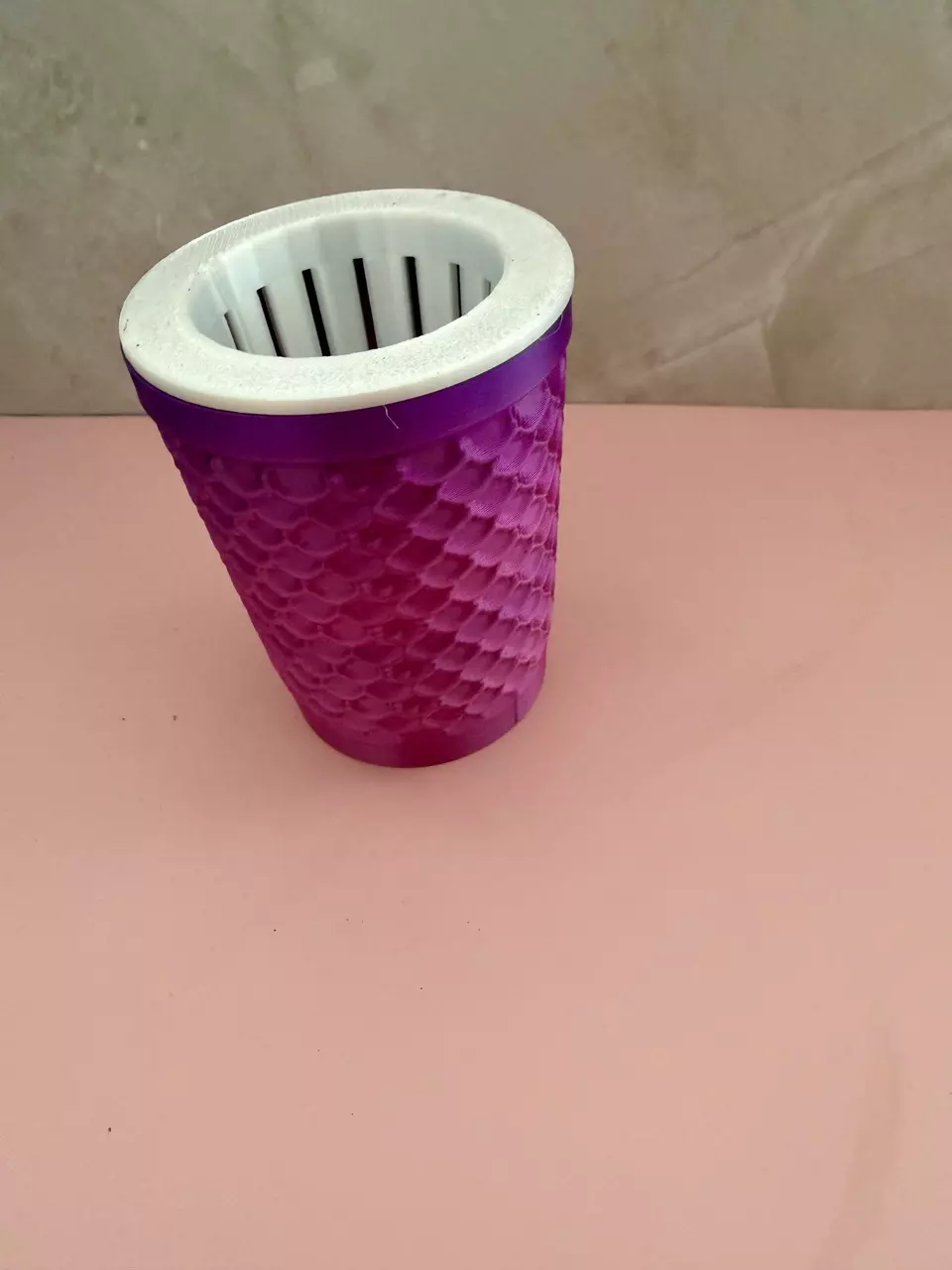 Blackberry Mermaid Scale Small Self Watering Cup Set (Quantity 2) thumbnail