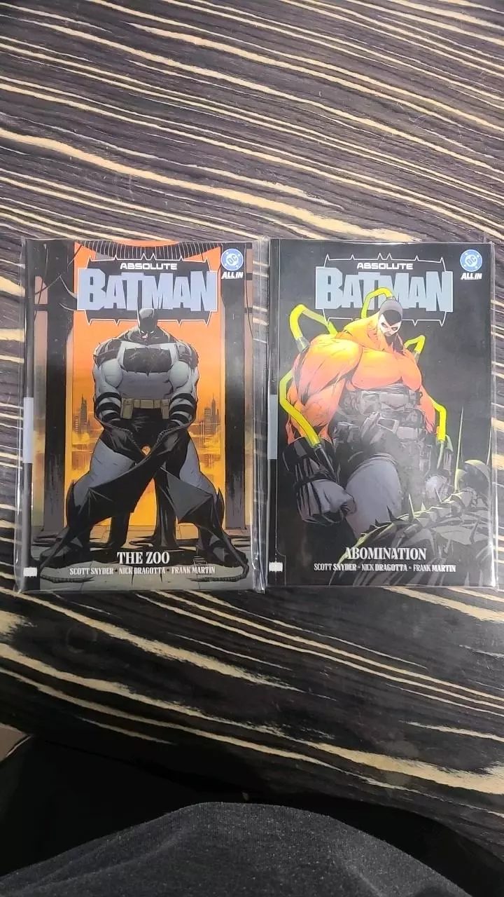 ABSOLUTE BATMAN VOL 1 THE ZOO & VOL 2 ABOMINATION TPB SET DC COMICS thumbnail