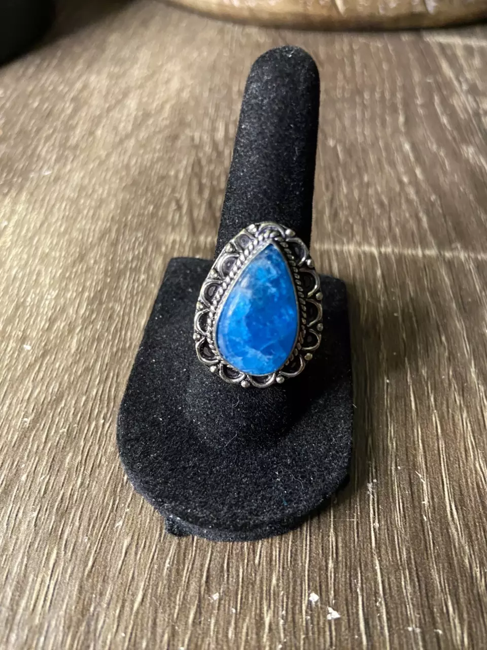 Apatite Silver 925 Ring Size 7 thumbnail