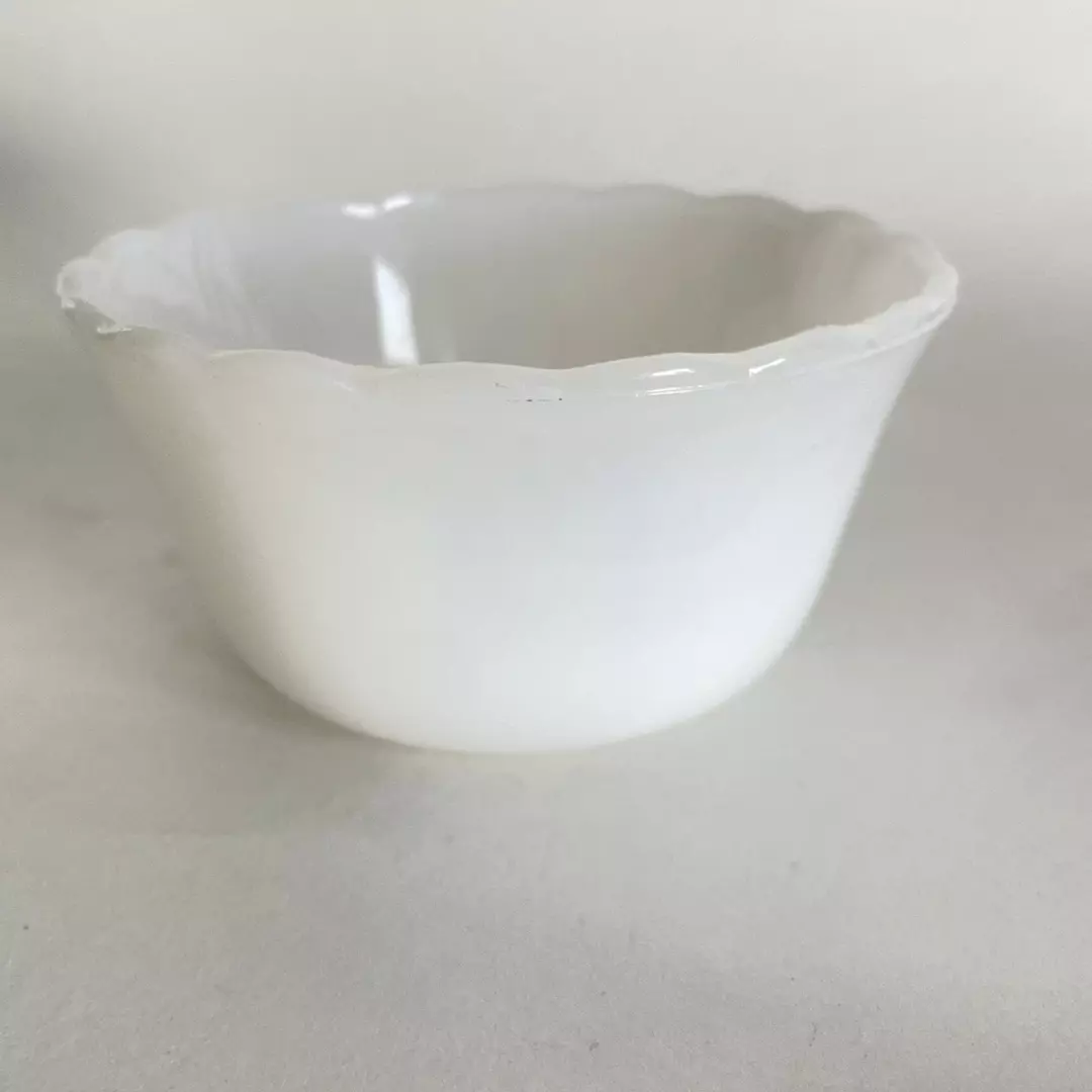 Fire King Milk Glass Custard Cup thumbnail