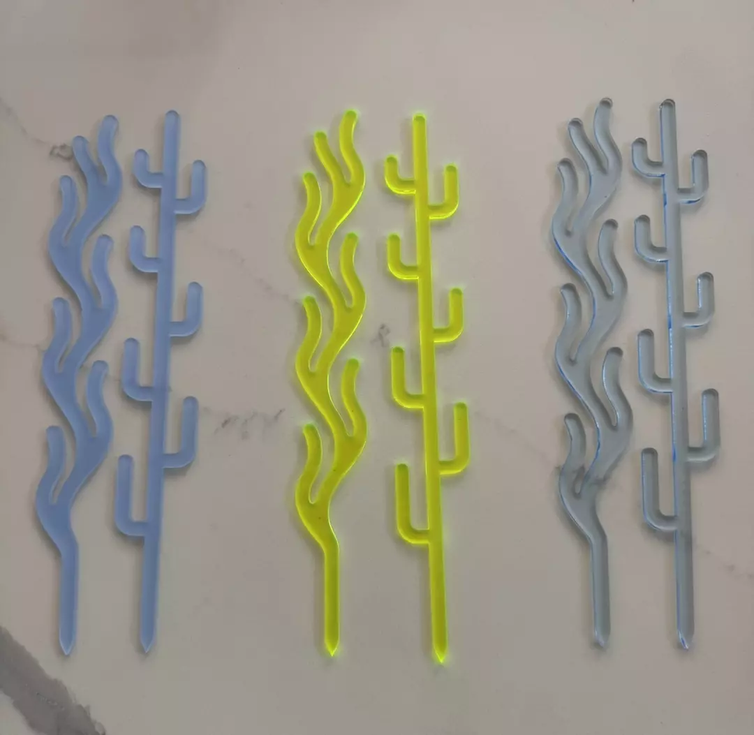 Neon wave trellis thumbnail