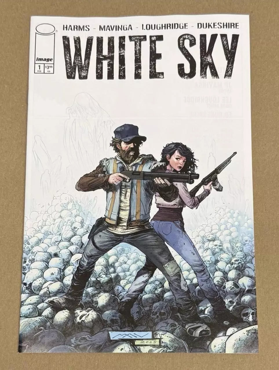 White sky 1 image comic book thumbnail