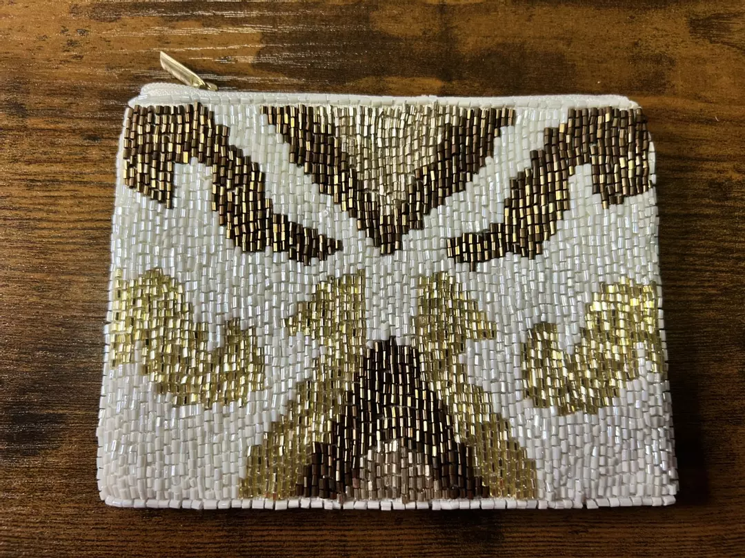 Hand Beaded Coin Purse thumbnail
