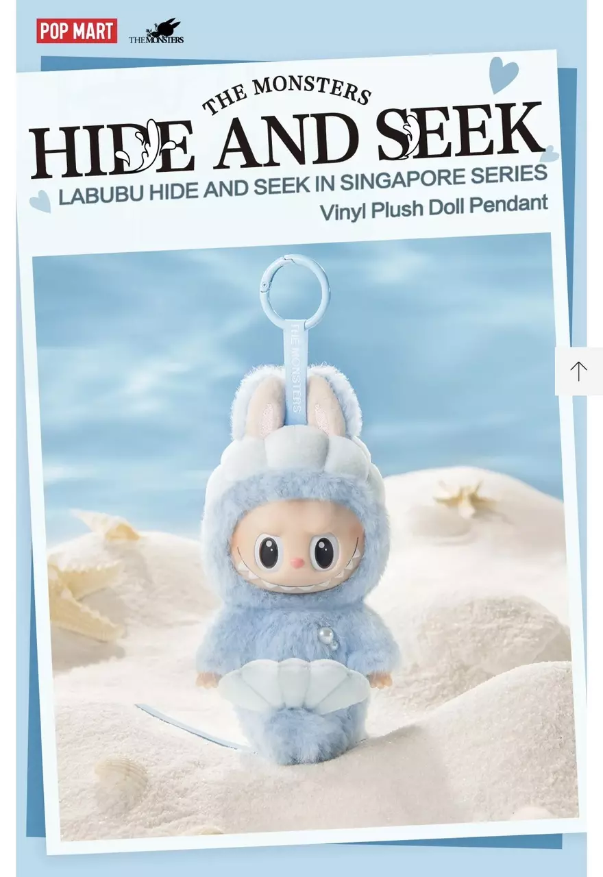 LABUBU Hide and Seek Singapore Exclusive Merbubu thumbnail
