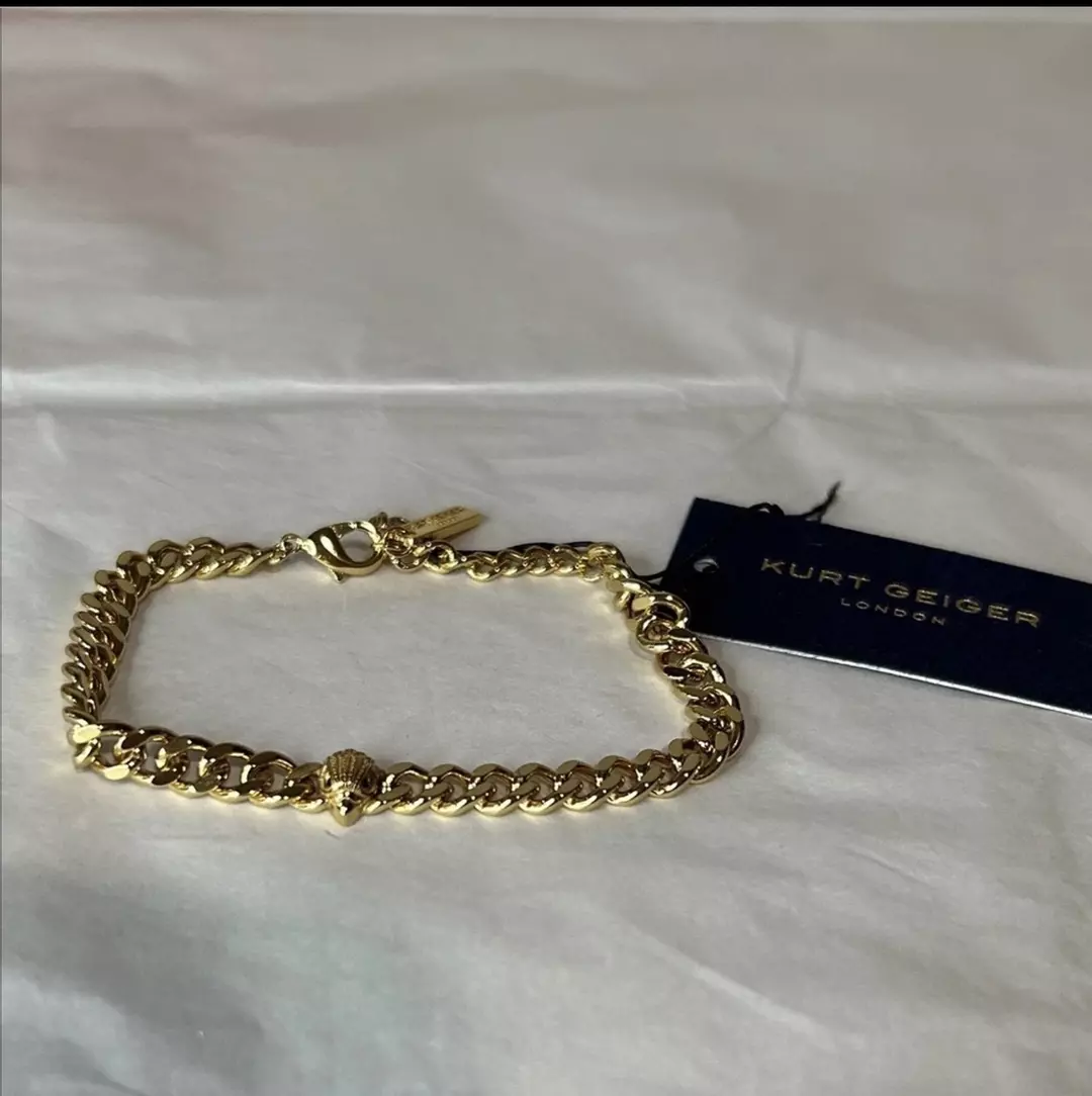 Kurt Geiger gold bracelet brand new thumbnail