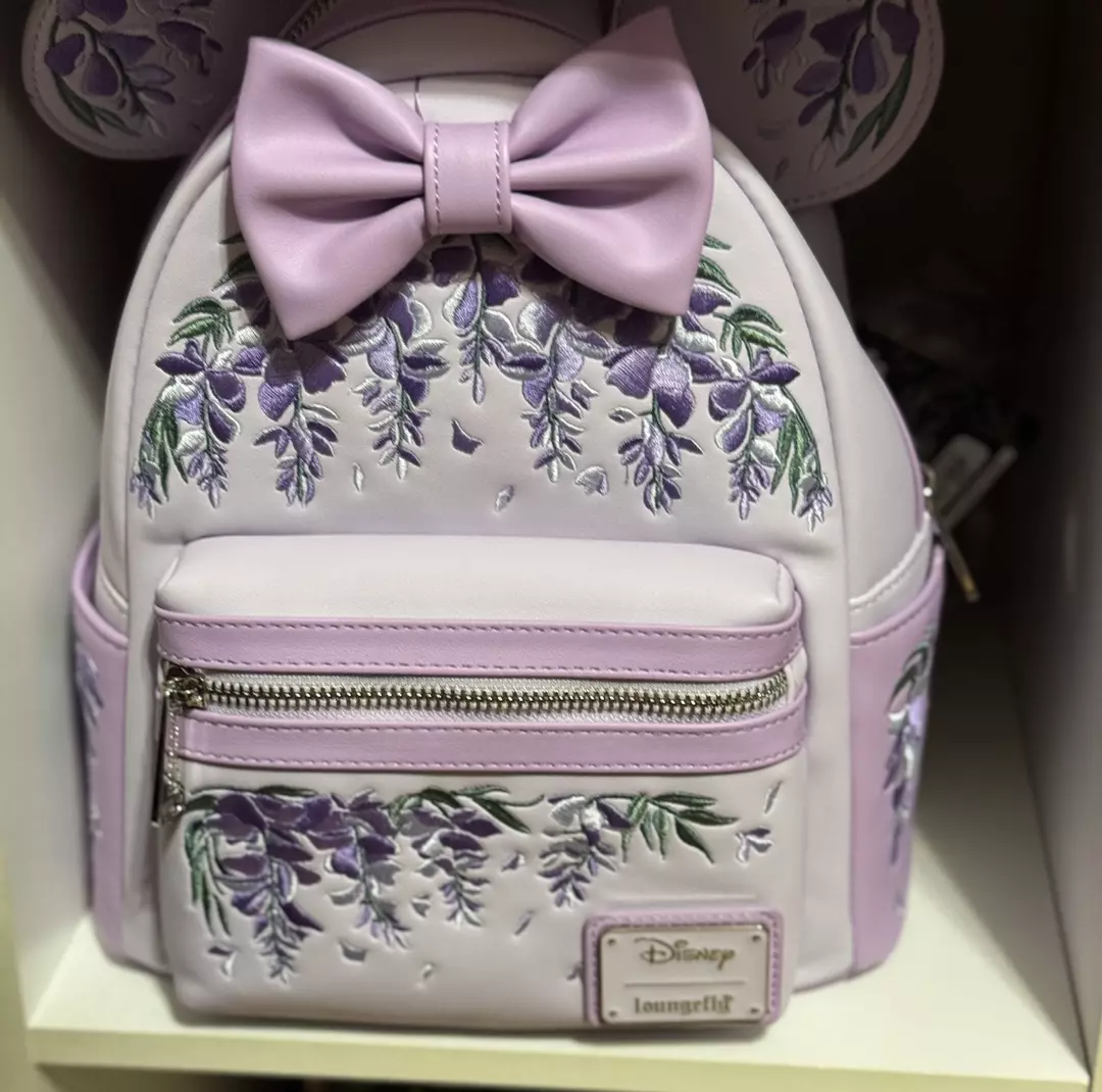 Purple Minnie. Loungefly. NWT. Hardtag. thumbnail