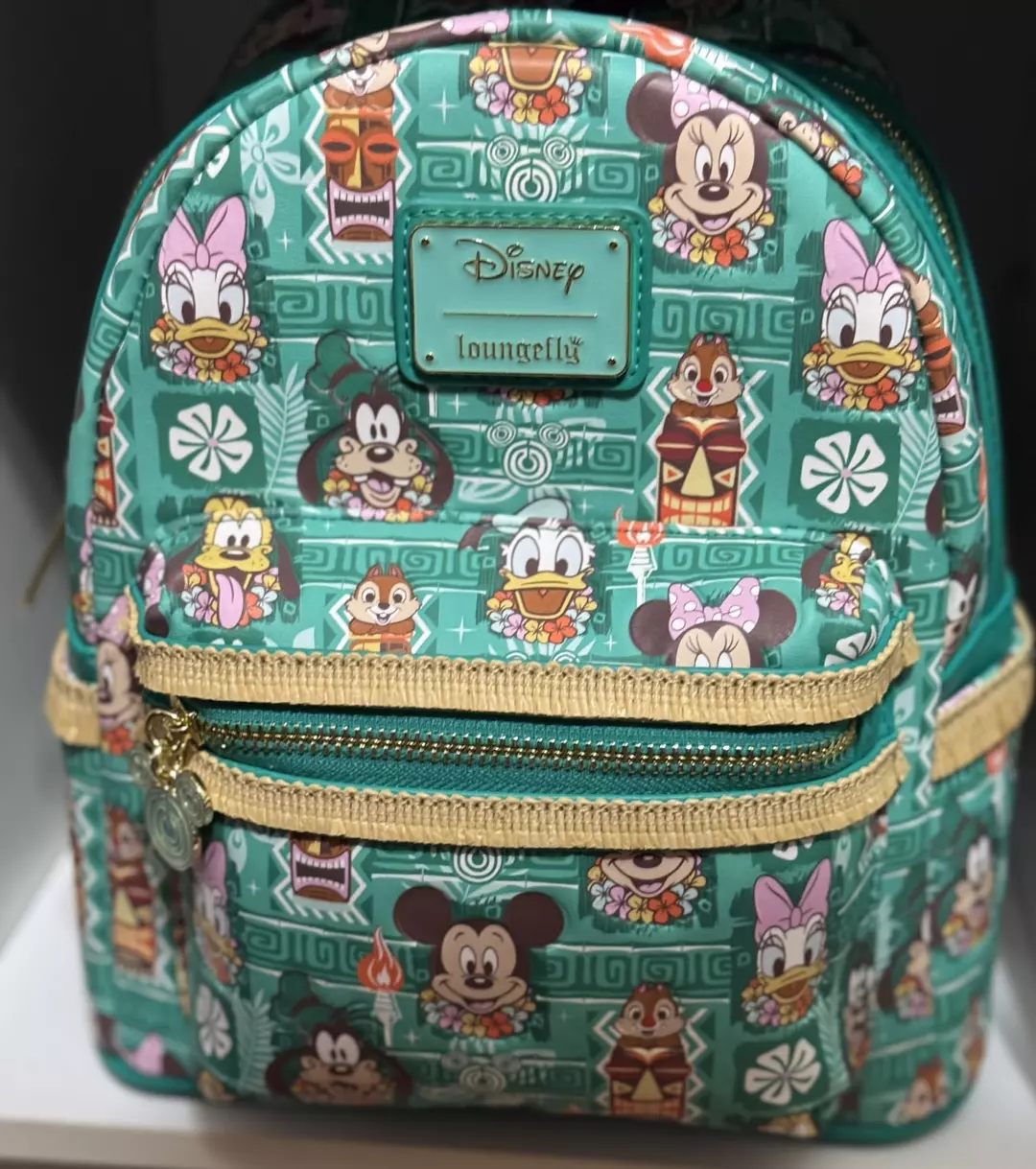 Tiki Mickey loungefly hardtag. NWT thumbnail