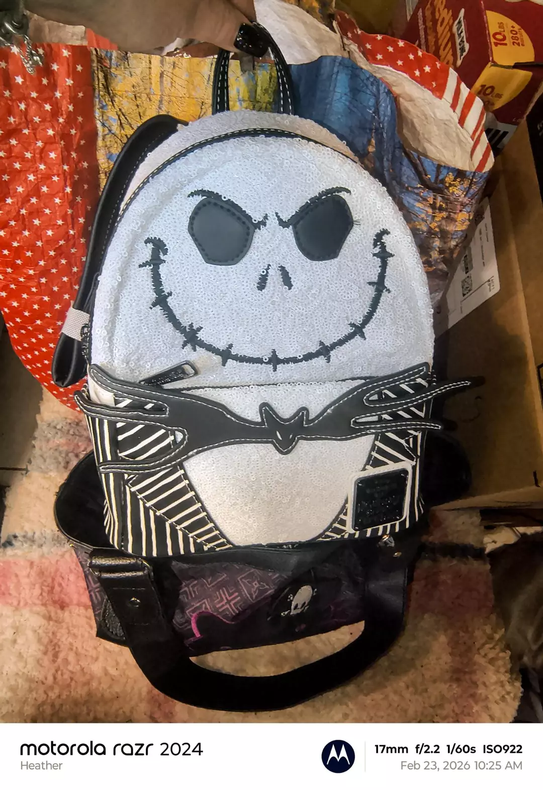 New never used lounge fly jack sequence purse bag thumbnail