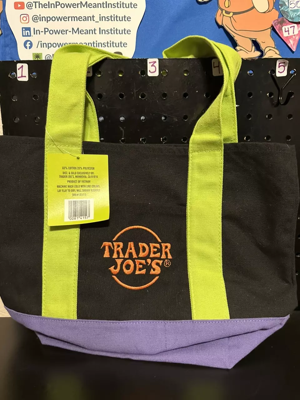 Trader Joe’s Trick or Treat Canvas Tote thumbnail