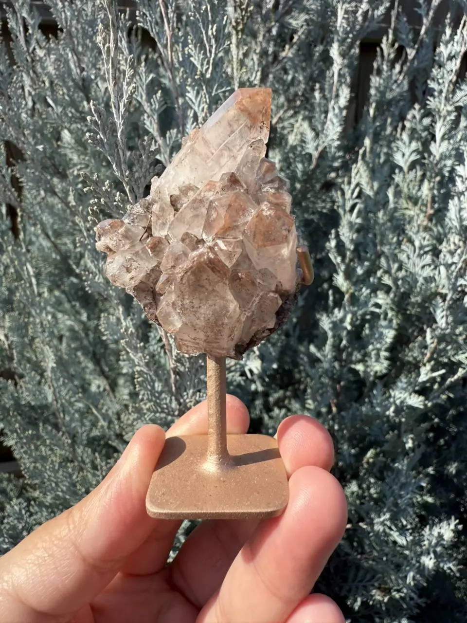 Red Hematite Cluster from Brazil 0065 thumbnail